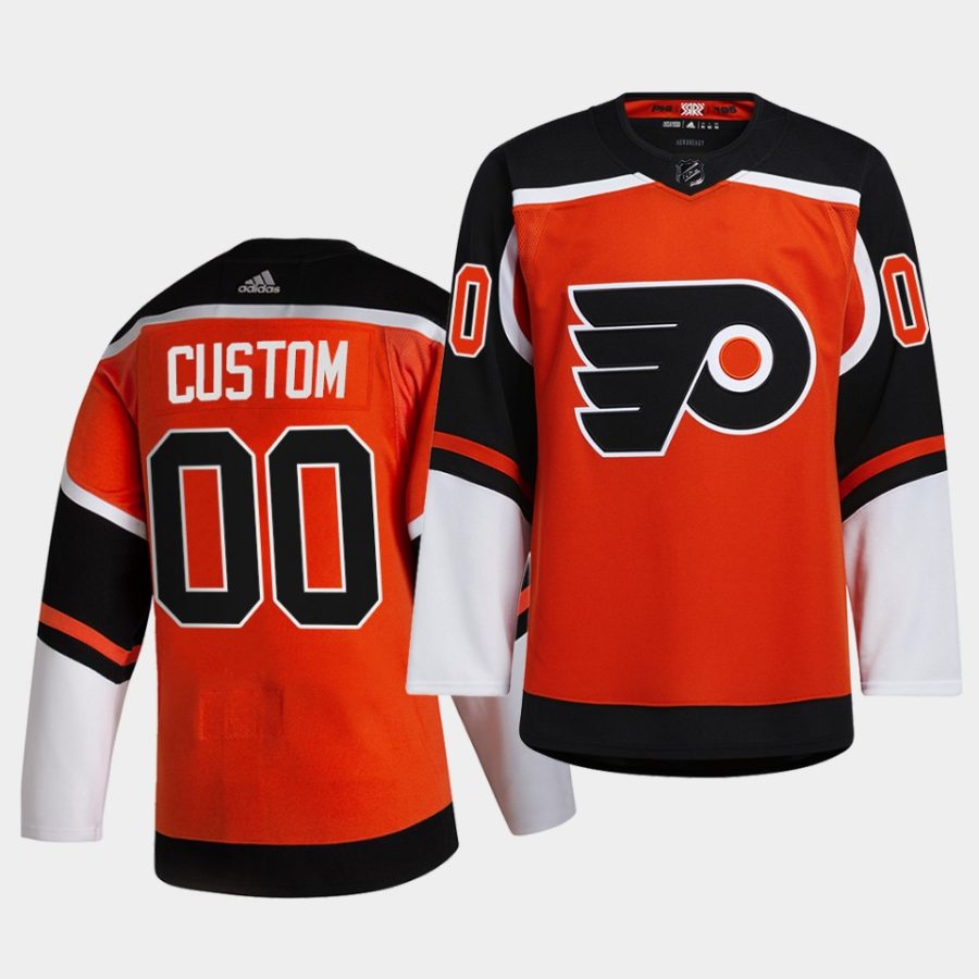 custom flyers orange reverse retro fourth authentic jersey