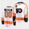 custom flyers white 2021 east division patch away jersey