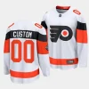 custom flyers white 2024 nhl stadium series breakaway player jersey