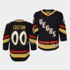 custom golden knights 2022special edition 2.0 youth black jersey