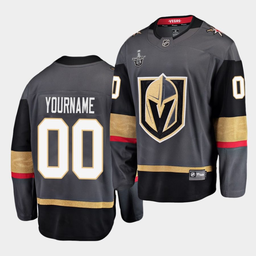 custom golden knights black stanley cup playoffs breakaway jersey