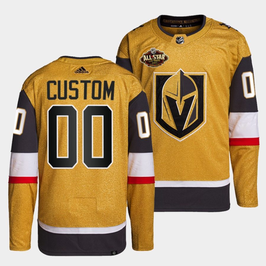 custom golden knights gold 2022 all star authentic primegreen jersey