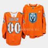 custom golden knights warmups 2022hispanic heritage night orange jersey