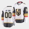 custom golden knights white away breakaway jersey