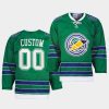 custom golden seals green vintage jersey