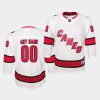 custom hurricanes away youth white jersey