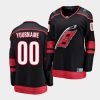 custom hurricanes black alternate breakaway player jersey