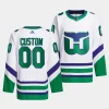 custom hurricanes white whalers primegreen jersey