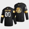 custom islanders 2020 21 black golden edition limited authentic jersey