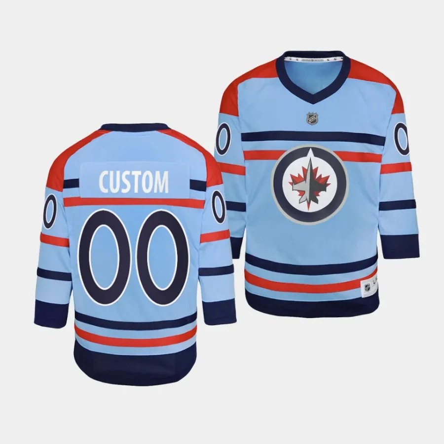 custom jets 2023 24rcaf centennial youth light blue jersey