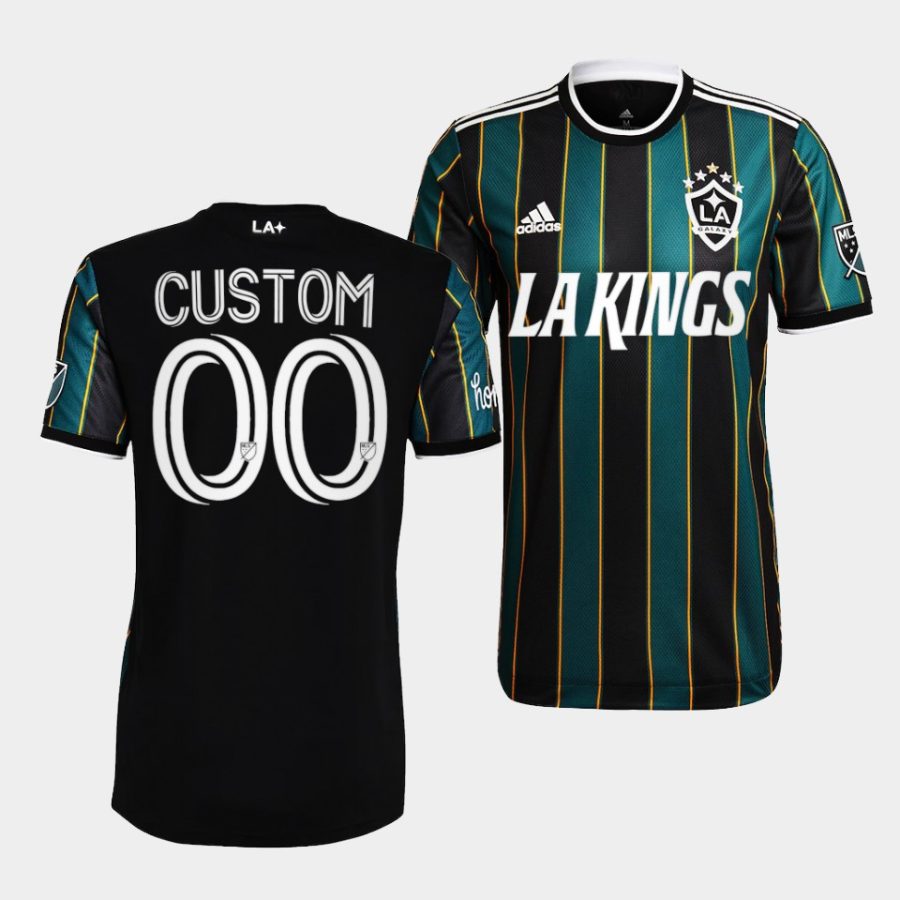 custom kings 2022la galaxy night black jersey