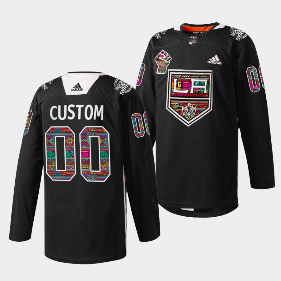 custom kings black black history month warmup jersey