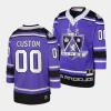 custom kings purple 2002 blue line player jersey