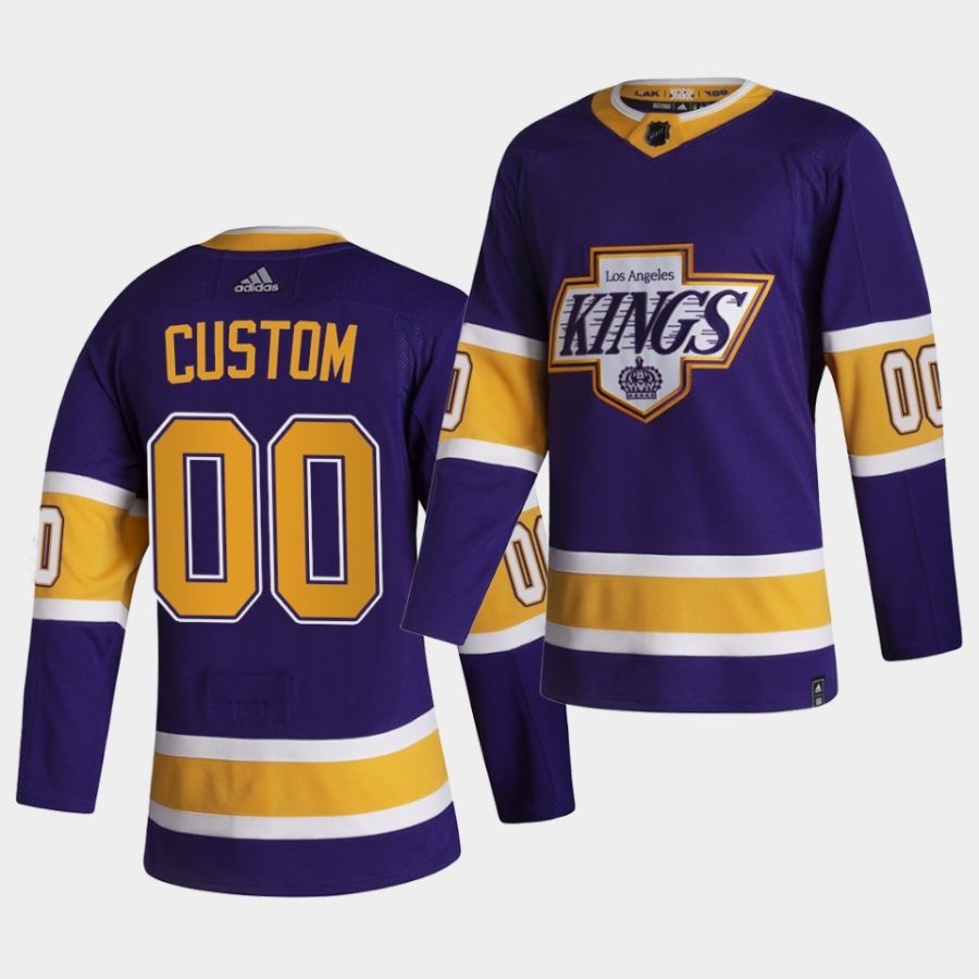 custom kings purple 2021 reverse retro authentic jersey