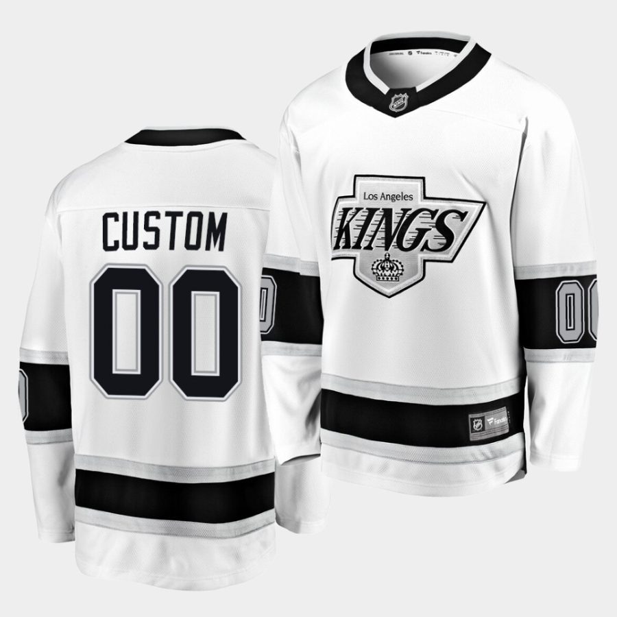 custom kings white heritage premier jersey