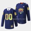 custom la kings purple 2023pride night warm up jersey