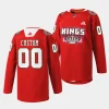 custom la kings red 2023 x mas holiday specialty jersey