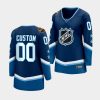 custom las vegas blue 2022 nhl all star women jerseys