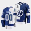 custom lightning 2020 stanley cup champions black split special edition men jersey