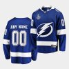 custom lightning 2021 stanley cup final blue home men jersey