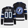 custom lightning black 2023 24alternate primegreen authentic jersey