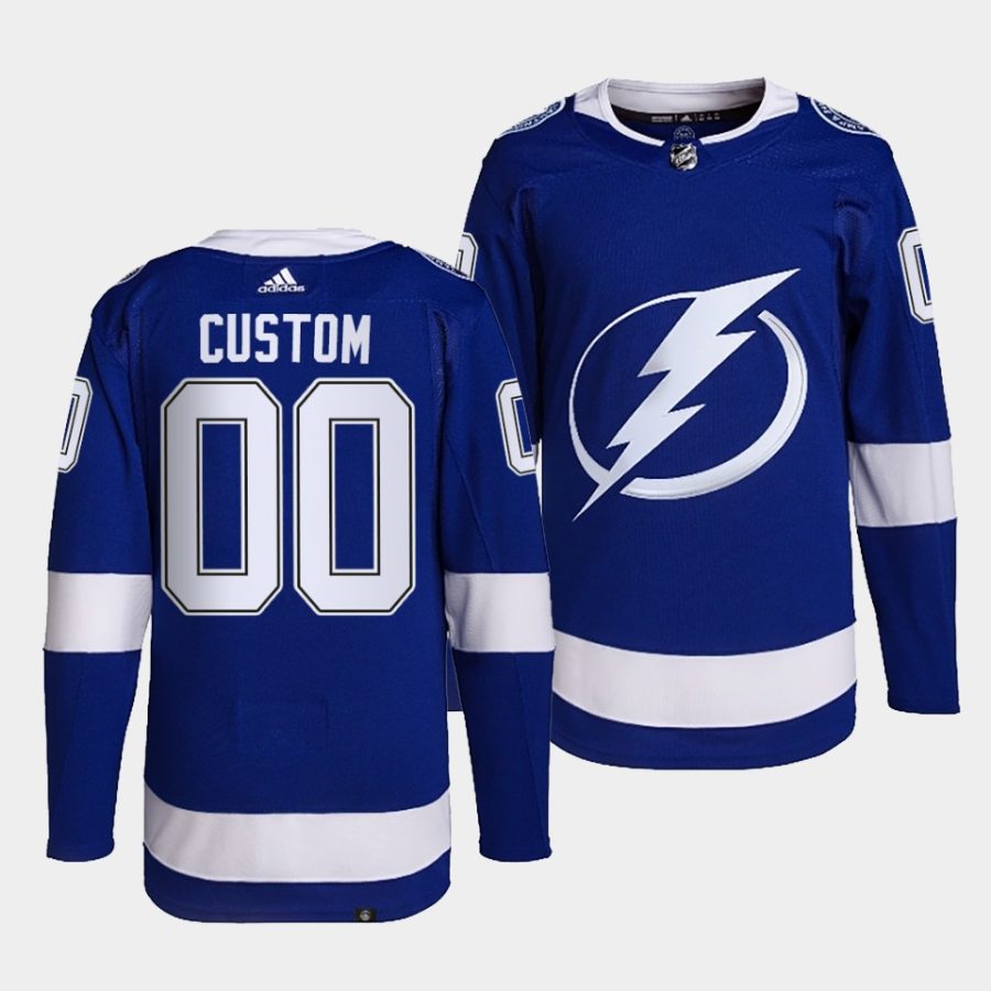 custom lightning blue primegreen authentic home jersey