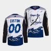 custom lightning white 2022reverse retro 2.0 authentic primegreen jersey