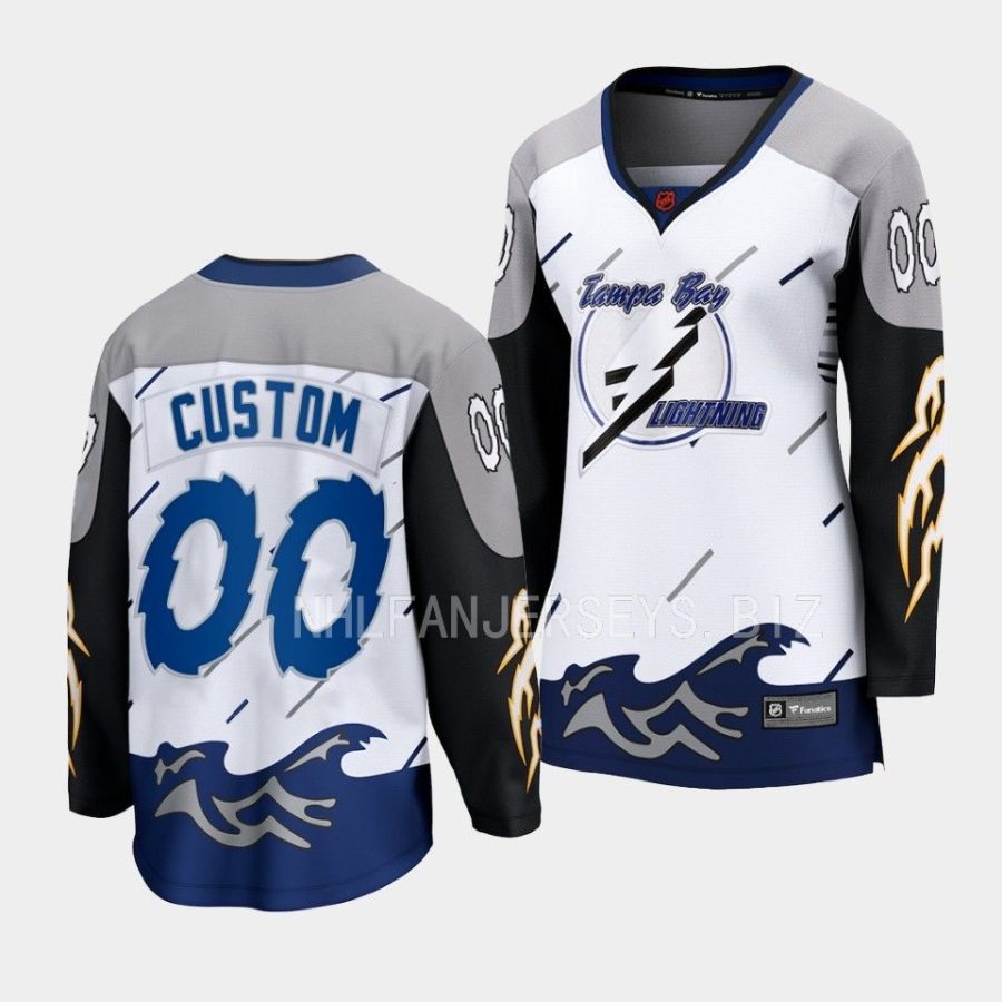 custom lightning white special edition 2.0 women jerseys