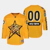 custom nhl 2024 nhl all star game youth yellowpremier jersey