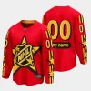 custom nhl red 2024 nhl all star game breakaway jersey