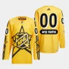 custom nhl yellow 2024 nhl all star game drew house primegreen authenticjersey