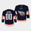 custom oilers 2022special edition 2.0 youth navy jersey