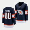 custom oilers navy special edition 2.0 women jerseys