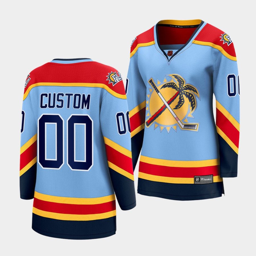 custom panthers blue special edition 2.0 women jerseys