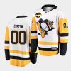 custom penguins 2021 east division champions white jersey