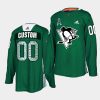 custom penguins green sports matter special jersey