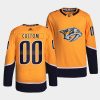 custom predators gold primegreen authentic home jersey