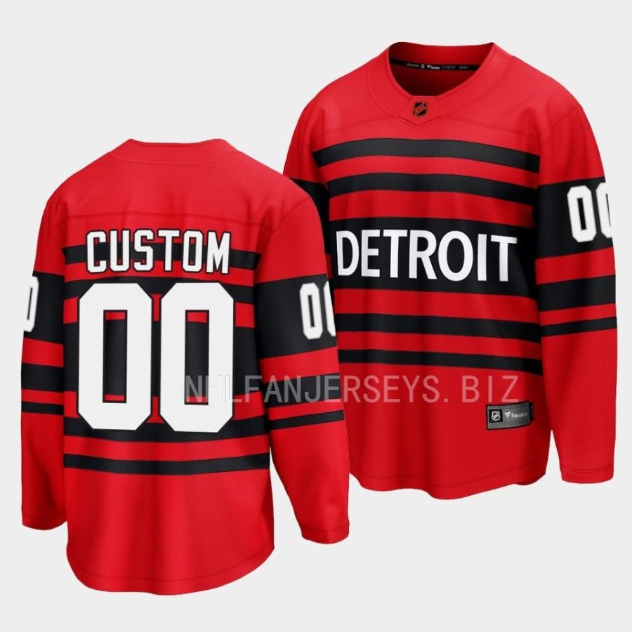 custom red wings red special edition 2.0 breakaway jersey