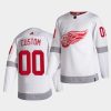 custom red wings white 2021 reverse retro special edition authentic jersey