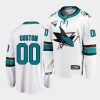 custom sharks white 2021 reverse retro 30th anniversary jersey