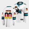 custom sharks white 2022 nhl global series germany challenge jersey