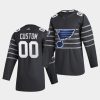 custom st. louis blues gray 2020 nhl all star game jersey