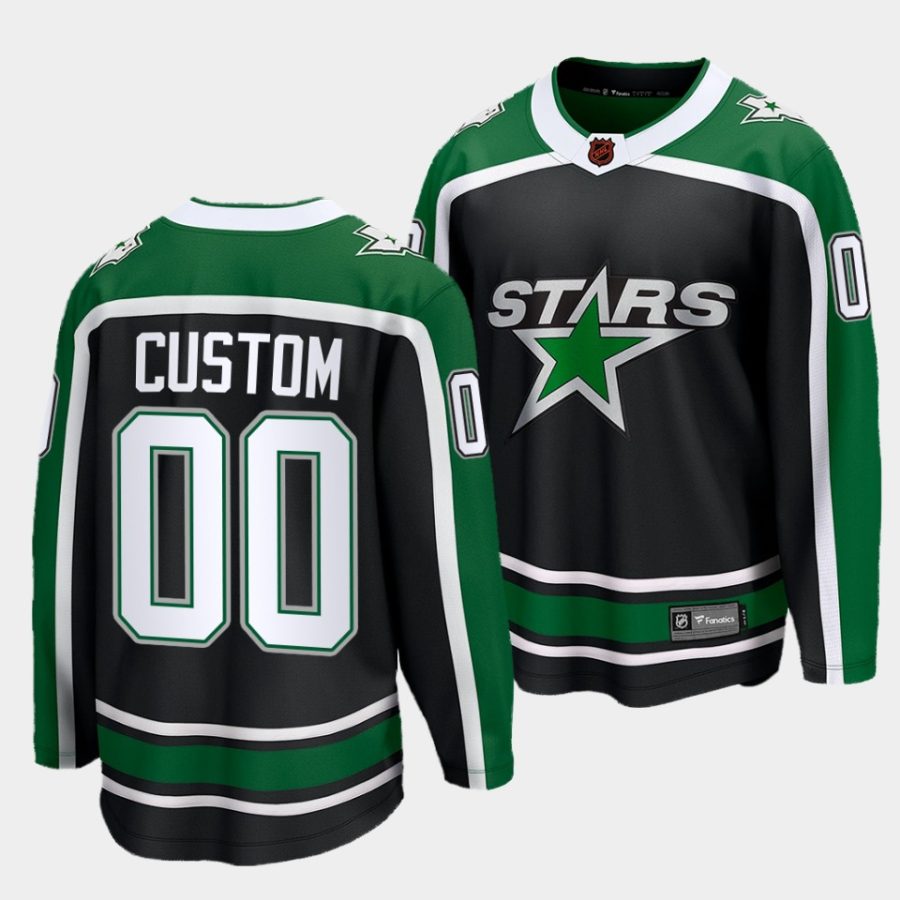 custom stars black special edition 2.0 breakaway player jersey