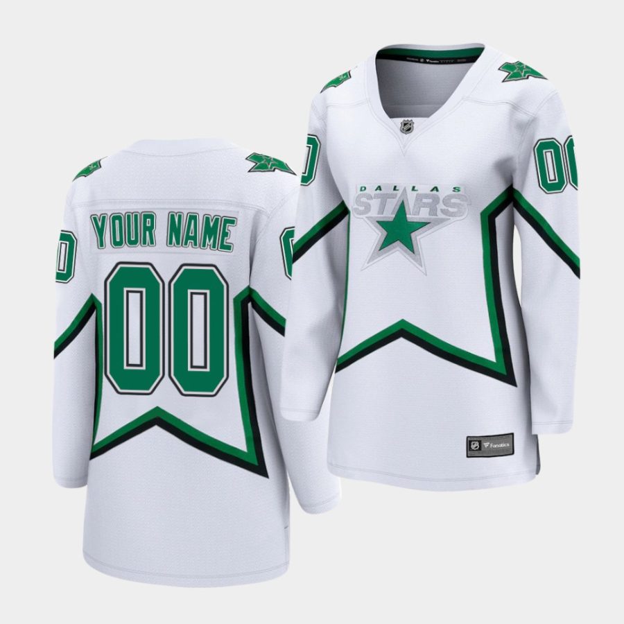 custom stars white 2021 special edition women jerseys