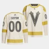 custom vgk cream 2024 nhl winter classic primegreen authentic playerjersey