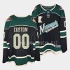 custom wild black 2023 24alternate breakaway player jersey