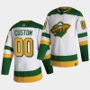 custom wild white 2021 reverse retro authentic jersey