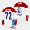 czechia filip chytil 2023 iihf world championship white home jersey