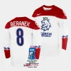 czechia ondrej beranek 2023 iihf world championship white home jersey