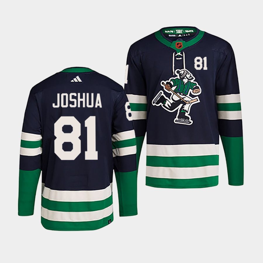 dakota joshua canucks navy 2022reverse retro 2.0 authentic primegreen jersey